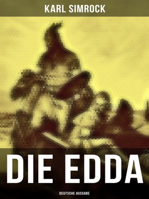 cover image of Die Edda (Deutsche Ausgabe)